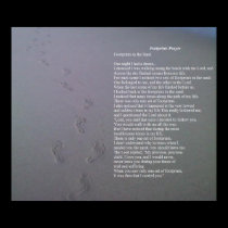 Footprints Poster posters