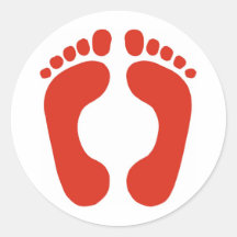 Footprints Sticker