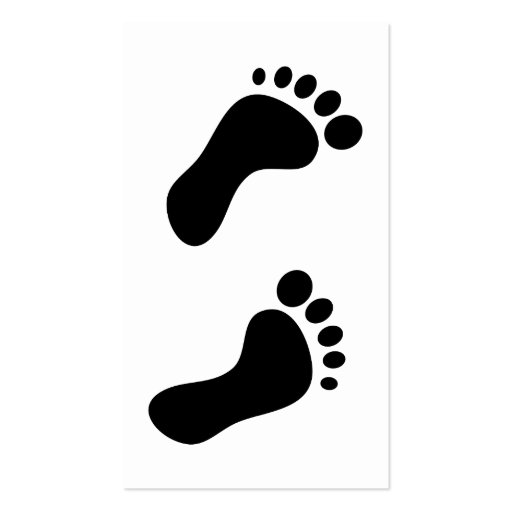 Footprints, Your Name Here, Business Card (back side)