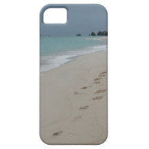 Footsteps in Bermuda Sand iPhone 5 Cases