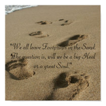 Footsteps in the Sand posters