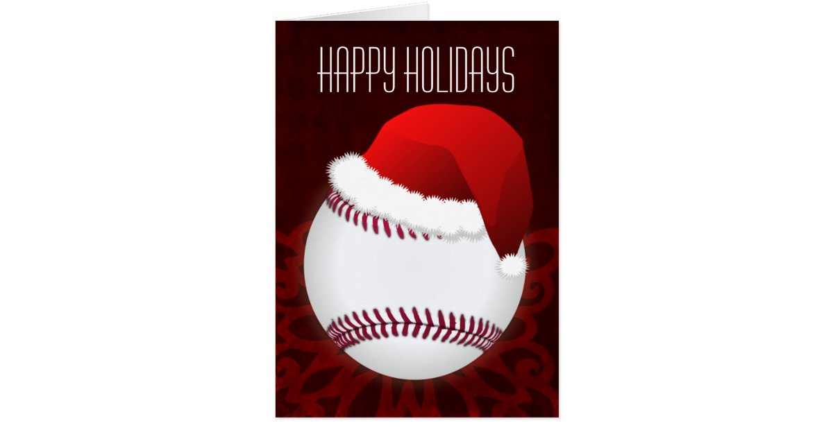 for a baseball player christmas cards zazzle for a baseball player christmas cards zazzle