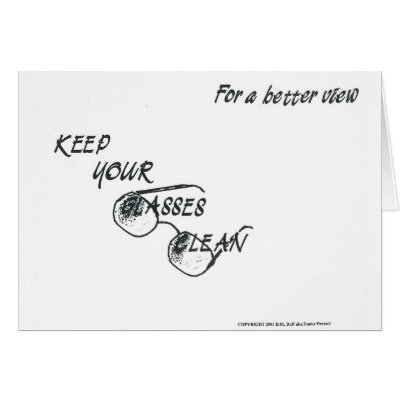 For a better view greeting cards by Funky_Pretzel