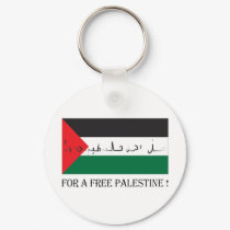 For a free palestine! keychains
