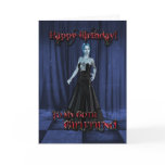 For a Goth girlfriend,A Vampire Birthday card