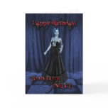 For a Goth niece,A Vampire Birthday card