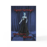 For a Goth sister,A Vampire Birthday card