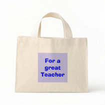 For a great Teacher bags