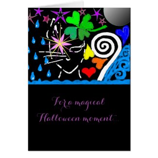 For a Magical Halloween Moment...Card