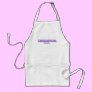 For a people who are free..... apron