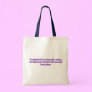 For a people who are free..... bag