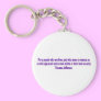 For a people who are free..... keychain