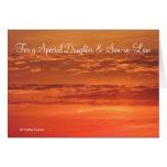For a Special Daughter & "Son"  Anniversary Card