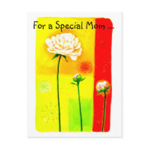 For a Special Mom ... postcards