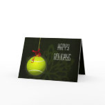 for a tennis player Christmas Cards cards