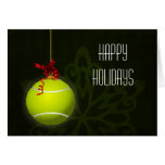 for a tennis player Christmas Cards cards