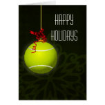 for a tennis player Christmas Cards cards