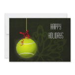 for a tennis player Christmas Cards Personalized Invitation