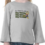 For Alisha I'm Here to Pick up My Daddy My Hero T-shirts For Alisha I'm Here to Pick up My Daddy My Hero T-shirts