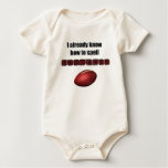 For babies: I already know how to spell FOOTBALL Tshirts