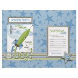 For Baby Boy Popcorn Wrapper flyers