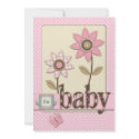 For Baby Girl Invitation by holidayparade For Baby Girl Invitation