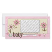 For Baby Girl Photo Card photocard