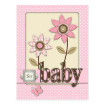 For Baby Girl Postcard