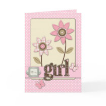 For Baby Girl TY Card