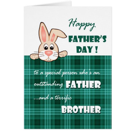 For Brother On Father s Day Greeting Cards Zazzle