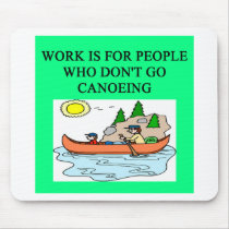 for canoeing lovers mousepads