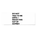 FOR COFFEE DRINKERS posters