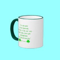 For each petal on the shamrock... mugs by Artists4God For each petal on the shamrock... mugs