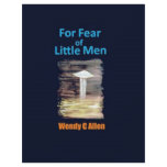 For Fear of Little Men - VISION D-8 UFO Book Cover Flyer Design