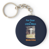 For Fear of Little Men - VISION D-8 UFO Book Cover Keychains