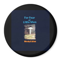 For Fear of Little Men - VISION D-8 UFO Book Cover magnets