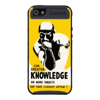 For Greater Knowledge iPhone 5 Covers
