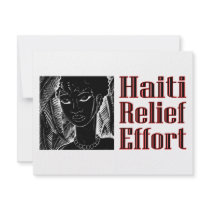 For Haiti Personalized Invitations