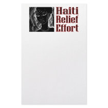 For Haiti Personalized Stationery