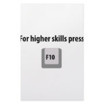 for higher skills press F 10 counter strike icon Stationery