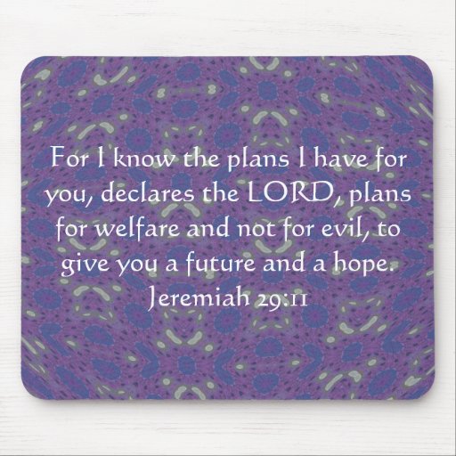I Know the Plans I Have for You