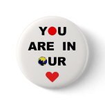 For Japan! You are in our Hearts and Prayers! Pinback Buttons