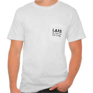 t shirt lapd