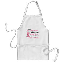 For My Aunt Breast Cancer Awareness Apron