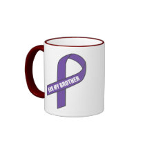 For My Brother (Purple Ribbon) Mug