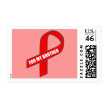 For My Brother (Red Ribbon) Stamp
