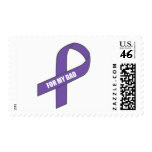 For My Dad (Purple Ribbon) Postage