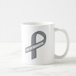For My Daughter (Gray / Silver Awareness Ribbon) Coffee Mug