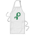 For My Daughter (Green Ribbon) Aprons