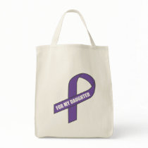 For My Daughter (Purple Ribbon) Bags